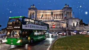 Rome: Nighttime Tour of the Eternal City by Open-Top Bus